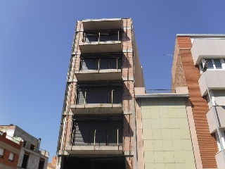 Edificio en construcción en Mollerussa , Lleida