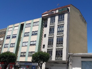 Edificio de viviendas en construcción en Narón, A Coruña