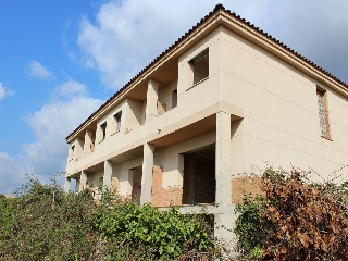 Viviendas unifamiliares en construcción en Santa Oliva, Tarragona
