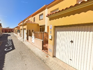 Casas adosadas en construcción en Argamasilla de Calatrava (Ciudad Real)